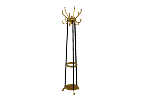 3D Zubeh&ouml;r - Garderobenst&auml;nder aus Metall - Kare - Luna - 86378