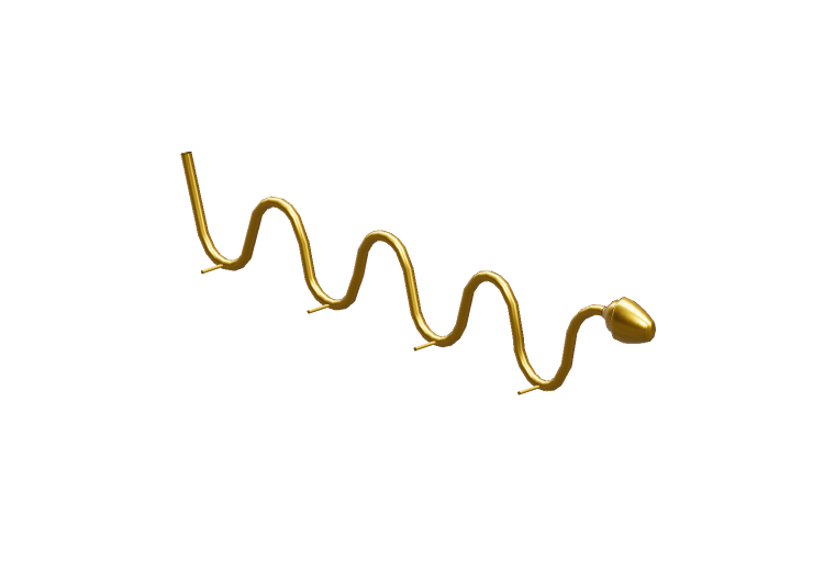 Accesorios 3D - Perchero metálico - Kare - Snake - 84802 -... Accesorios 3D - Perchero metálico - Kare - Snake - 84802 -...