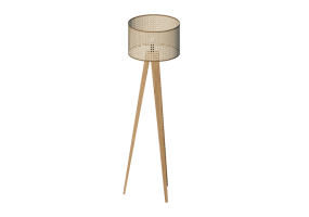 3D Floor lamp - Floor lamp - Kare - Tripod - 51364