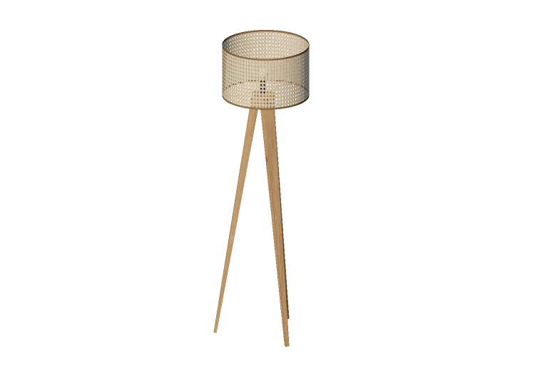 Lampe à sol 3D - Lampadaire - Kare - Tripod - 51364 - Kare Lampe à sol 3D - Lampadaire - Kare - Tripod - 51364 - Kare