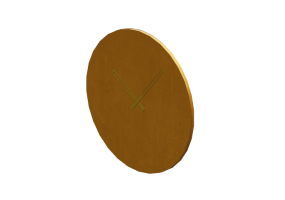 3D Uhren - Wanduhr - Kare - Texture - 52164