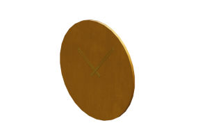 3D Clocks - Wall clock - Kare - Texture - 52165