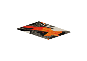 Tapetes 3D - Tapete de tecido - Kare - Lava - 52061