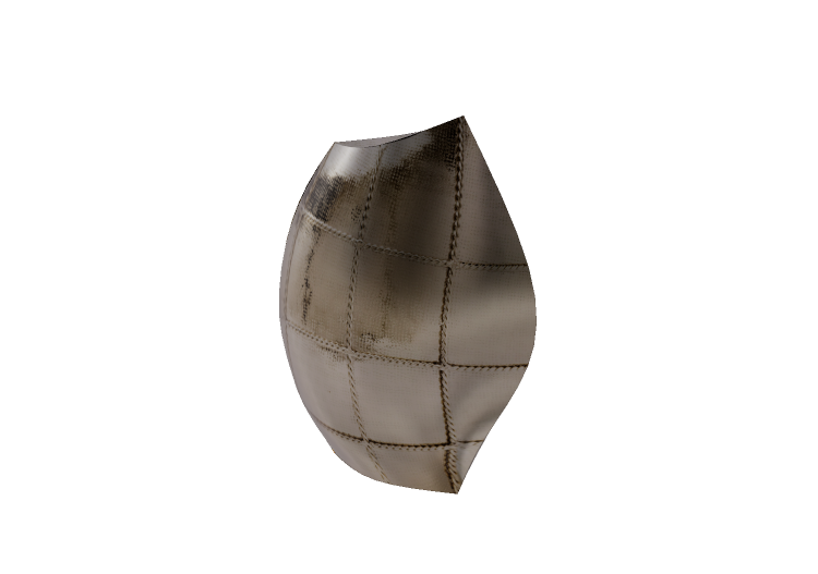 Vasi e Ceramiche 3D - Vaso in metallo - Kare - Mesh - 52085... Vasi e Ceramiche 3D - Vaso in metallo - Kare - Mesh - 52085...