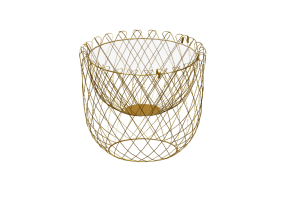 Tables 3D - Petite table en m&eacute;tal - Kare - Grid - 84253