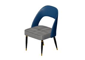 Sedie 3D - Sedia in tessuto - Kare - Samantha - 84148