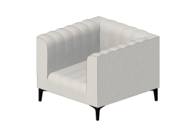 Divani 3D - Poltrona in tessuto - Kare - Celebrate - 84515