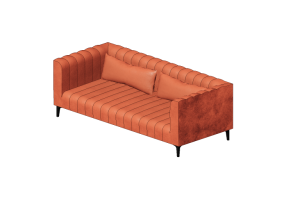 Divani 3D - Divano in pelle - Kare - Celebrate - 84212