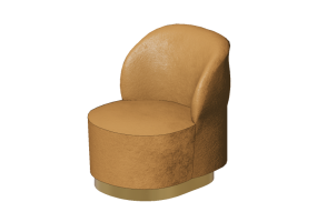 Divans 3D - Fauteuil en cuir - Kare - Cherry - 84068
