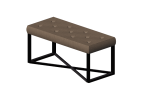 Divani 3D - Panca in tessuto - Kare - Crossover - 84089