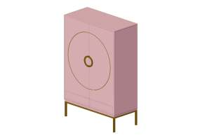 Armadi 3D - Armadio in legno laccato - Kare - Disk - 83534