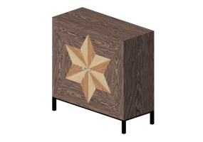 Armadi 3D - Cassettiera in legno - Kare - Starry - 84244