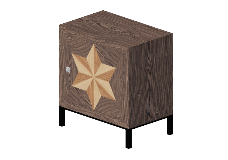Armarios y Cómodas 3D - Cómoda de madera - Kare -... Armarios y Cómodas 3D - Cómoda de madera - Kare -...