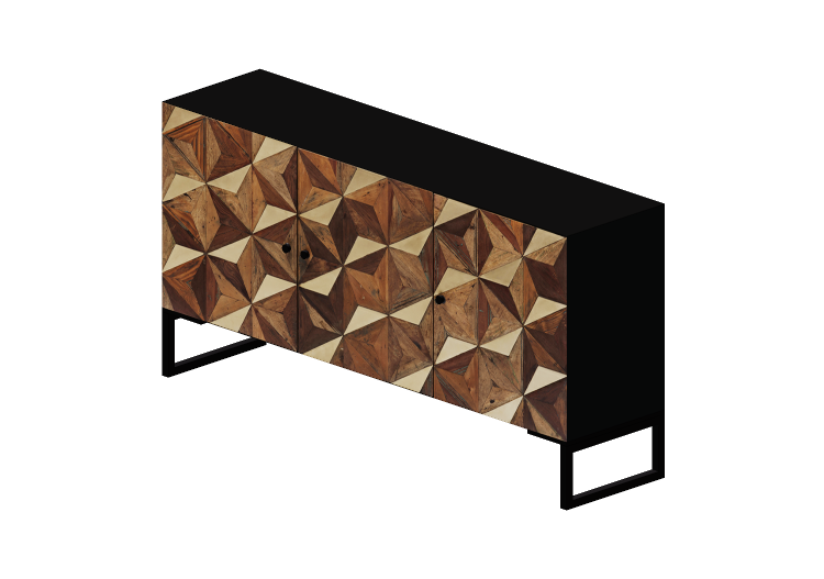 Meubles 3D - Buffet en bois - Kare - Illusion - 83827 -... Meubles 3D - Buffet en bois - Kare - Illusion - 83827 -...