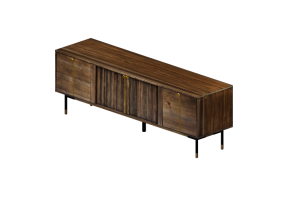 Mobili 3D - Credenza in legno - Kare - West Coast - 84095