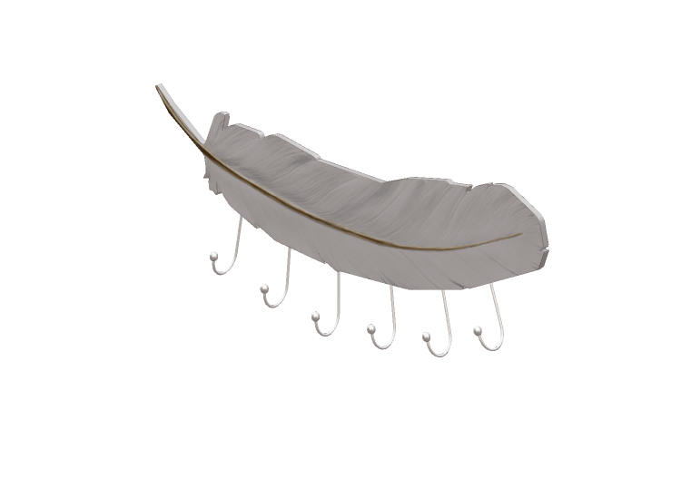Accessoires 3D - Porte-manteaux en métal - Kare - Feather -... Accessoires 3D - Porte-manteaux en métal - Kare - Feather -...