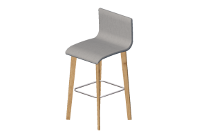 Chaises 3D - Tabouret de bar - Kare - Lara - 80876