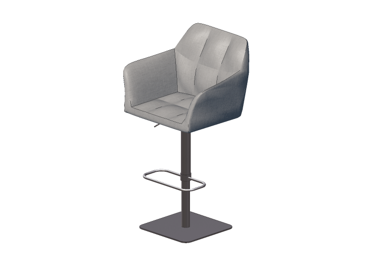 Sedie 3D - Sgabello da bar - Kare - Thinktank - 80672 -... Sedie 3D - Sgabello da bar - Kare - Thinktank - 80672 -...
