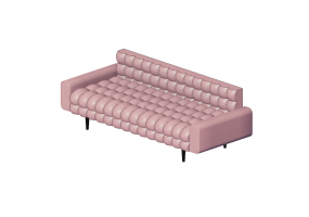 Divani 3D - Divano in tessuto - Kare - Milchbar - 83435