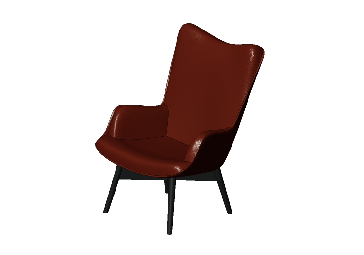 Sofás 3D - Poltrona de pele - Kare - Asas de Anjo - 79845 -... Sofás 3D - Poltrona de pele - Kare - Asas de Anjo - 79845 -...