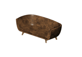 Divani 3D - Divano in pelle - Kare - Bruno - 78947