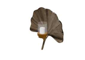 Accessori 3D - Portacandele da parete - Kare - Ginkgo - 61665