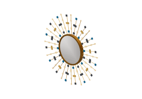 Accessori 3D - Specchio - Kare - Murano - 83290