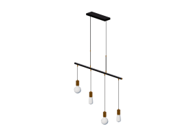 L&acirc;mpada pingente 3D - Lumin&aacute;ria pendente - Kare - P&oacute;lo - 61528