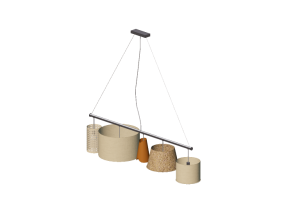 Lampada a sospensione 3D - Lampada a sospensione - Kare - Parecchi - 61932
