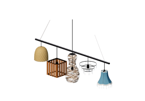 Lampada a sospensione 3D - Lampada a sospensione - Kare - Parecchi - 38355