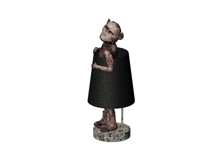 Lâmpadas de mesa 3D - Candeeiro de mesa - Kare - Macaco -... Lâmpadas de mesa 3D - Candeeiro de mesa - Kare - Macaco -...