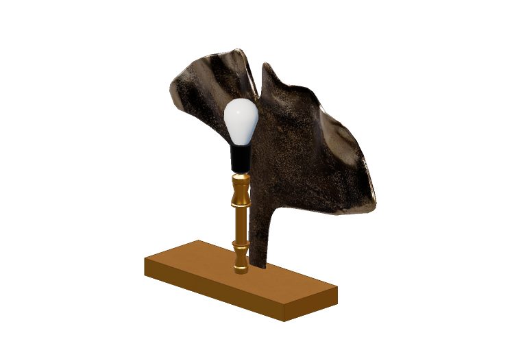 Lampada da tavolo 3D - Lampada da tavolo - Kare - Ginkgo -... Lampada da tavolo 3D - Lampada da tavolo - Kare - Ginkgo -...