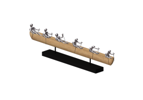Esculturas 3D - Estatueta decorativa - Kare - 61489