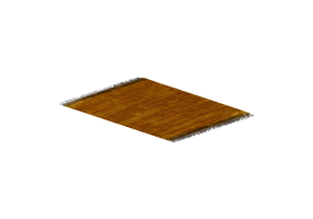 Tappeti 3D - Tappeto in tessuto - Kare - Soleil - 52201