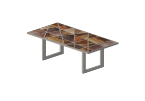 Tavoli 3D - Tavolino in legno - Kare - Storm - 83394