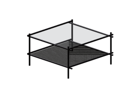 3D Tables - Metal coffee table - Kare - Mesh - 83672