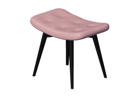 Sedie 3D - Sgabello in tessuto - Kare - Vicky - 83415