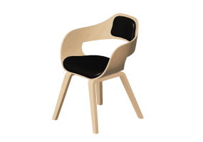 Sedie 3D - Sedia in legno - Kare - Costa Beach - 78580