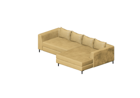 Divani 3D - Divano in pelle - Kare - Gianna - 83568