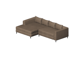Divani 3D - Divano in pelle - Kare - Gianna - 83567