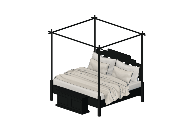 Camas 3D - Cama de casal - Kare - Cabana - 70689 - Kare Camas 3D - Cama de casal - Kare - Cabana - 70689 - Kare