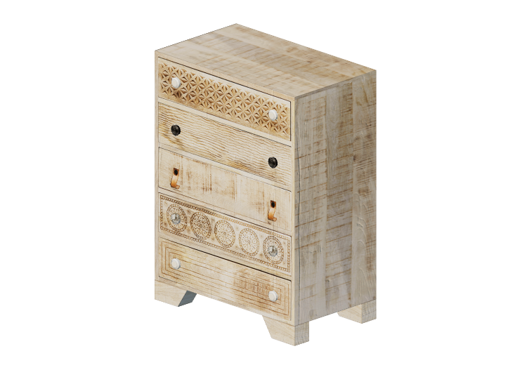 Armadi 3D - Cassettiera in legno - Kare - Puro - 83559 -... Armadi 3D - Cassettiera in legno - Kare - Puro - 83559 -...