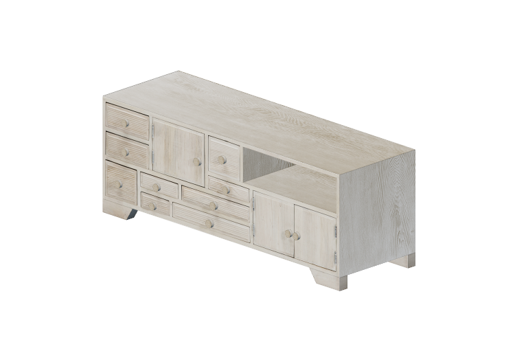 Mobili 3D - Mobile per TV in legno - Kare - Linear - 83784... Mobili 3D - Mobile per TV in legno - Kare - Linear - 83784...