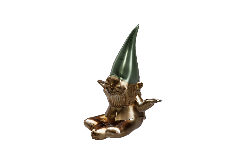 3D Skulpturen - Metallstatuette - Kare - 61589 - Kare 3D Skulpturen - Metallstatuette - Kare - 61589 - Kare