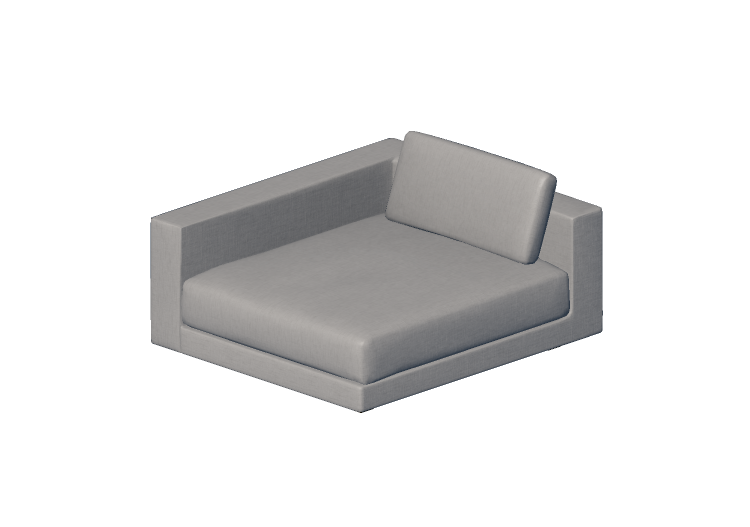 Sofás 3D - Elemento lateral esquerdo - Moroso - Salon Nanà... Sofás 3D - Elemento lateral esquerdo - Moroso - Salon Nanà...