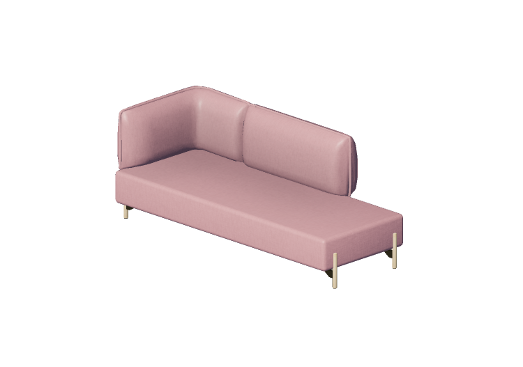 Chairs and Sofas 3D - Left peninsula - Moroso - Tender -... Chairs and Sofas 3D - Left peninsula - Moroso - Tender -...