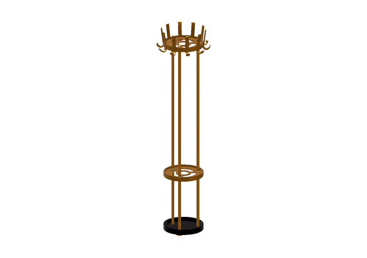 3D Accessories - Metal coat rack - Kare - Gala - 83504 -... 3D Accessories - Metal coat rack - Kare - Gala - 83504 -...