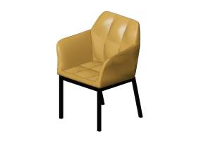 Sedie 3D - Sedia in pelle - Kare - Thinktank - 83640