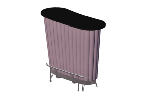Accessori 3D - Bancone da bar - Kare - After Work - 83900