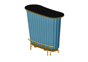 Accessori 3D - Bancone da bar - Kare - After Work - 83901
